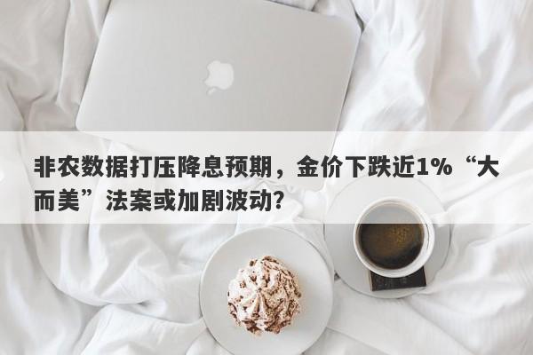 非农数据打压降息预期，金价下跌近1%“大而美”法案或加剧波动？