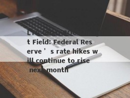 LTG GOLD ROCK Insight Field: Federal Reserve ’s rate hikes will continue to rise next month